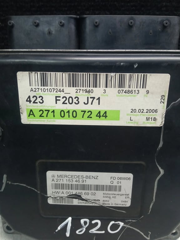 A2710107244 423F203J71 A2711534691 ECU for MB