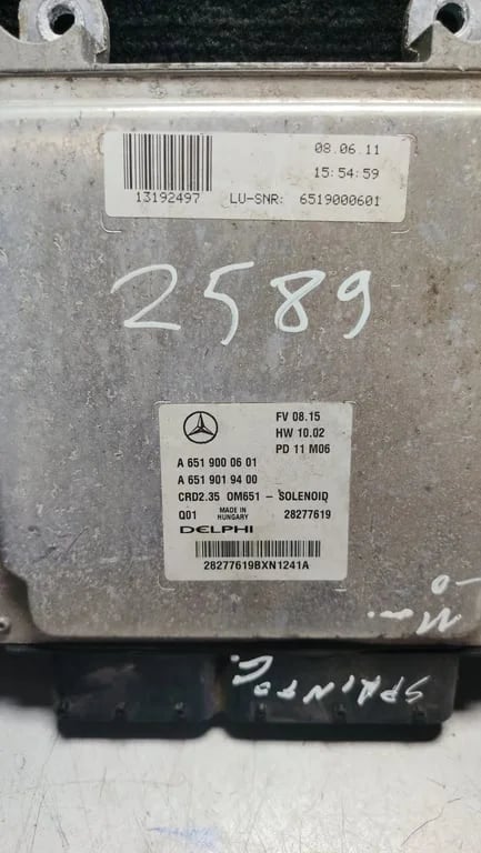 A6519000601 A6519019400 28277619 ECU for MB