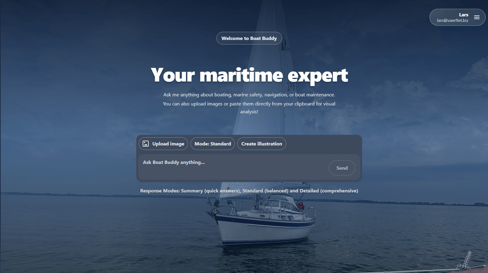Boat AI maritime assistant for sailors – BoatBuddy.ai