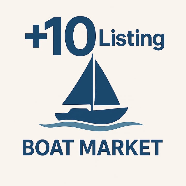 Boat Sales Listing (x10)