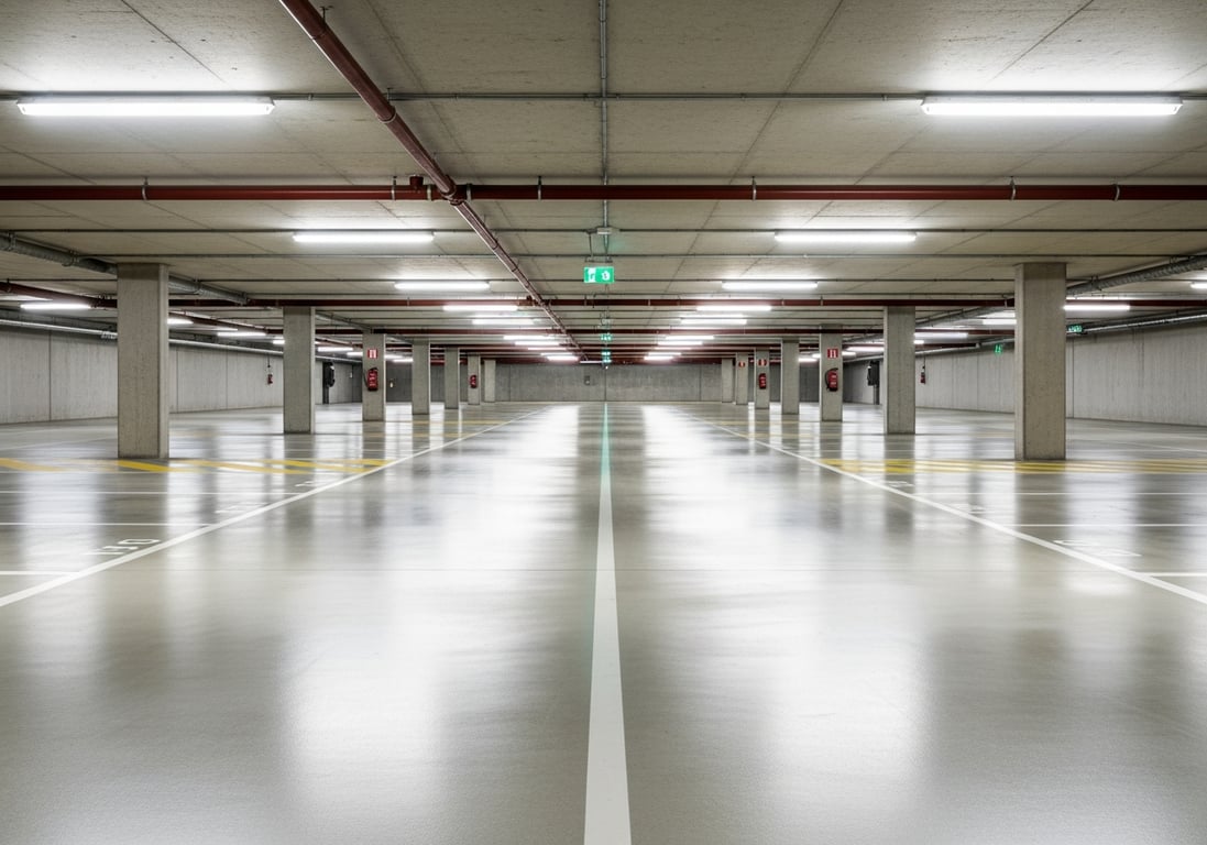 Tiefgarage einer Wohnanlage – nachher, in Gelsenkirchen