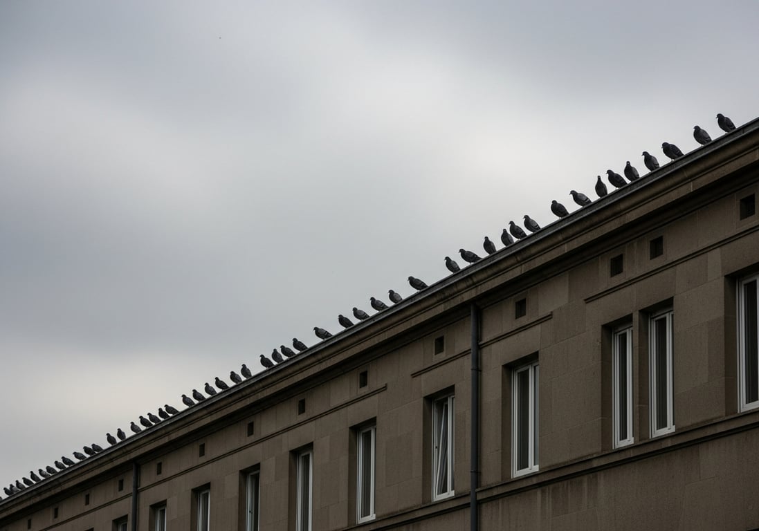 Dauerbesetzung auf der Attika – Befall in Dortmund