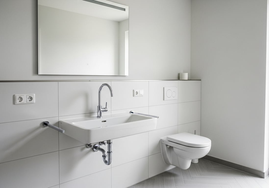 Sanitärbereich nach einer Notlage – nachher, in Gelsenkirchen