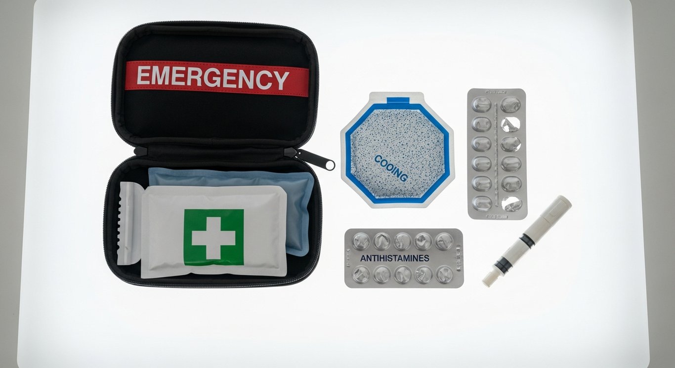 Wespenstich und Allergie: Symptome und Erste Hilfe