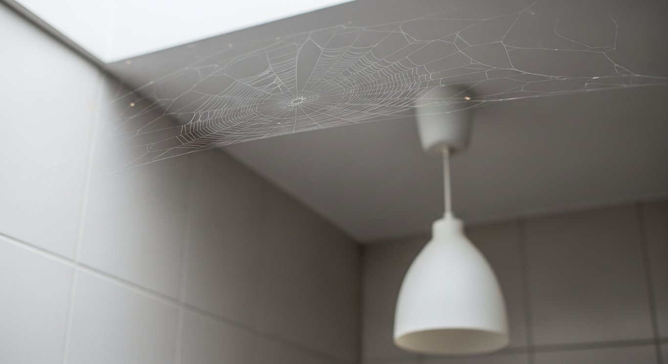 Zitterspinne an der Decke: erkennen und einordnen