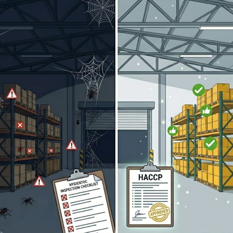 Spinnen-Invasion in einem Dortmunder Gewerbeobjekt mit Lager – BIOVEX Dortmund