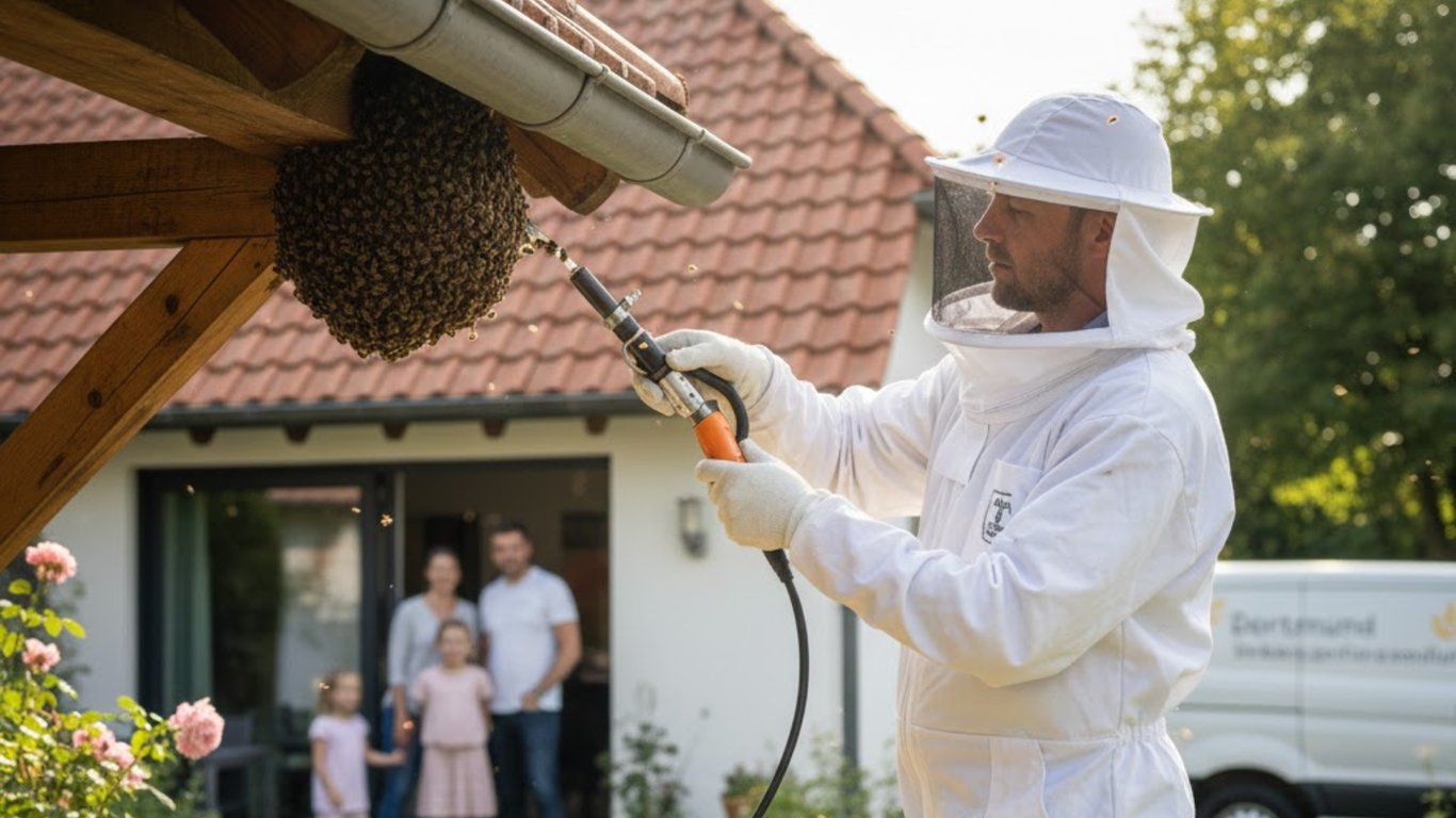 Bienen-Sicherung & Umsiedlung in Düsseldorf