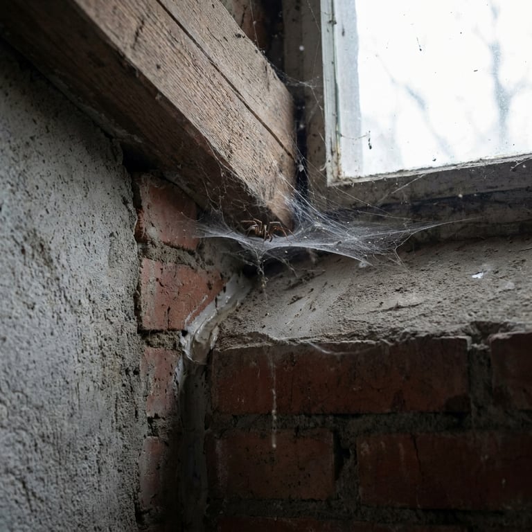 Professionelle Spinnenbekämpfung – Einsatz 2 in Iserlohn