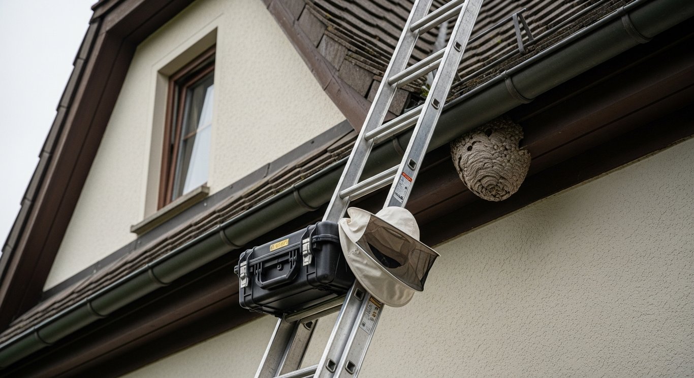 Wer hilft beim Wespennest? Feuerwehr, Imker oder Profi
