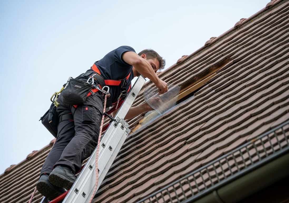 Professionelle Marder-Aussperrung – Einsatz 2 in Bochum