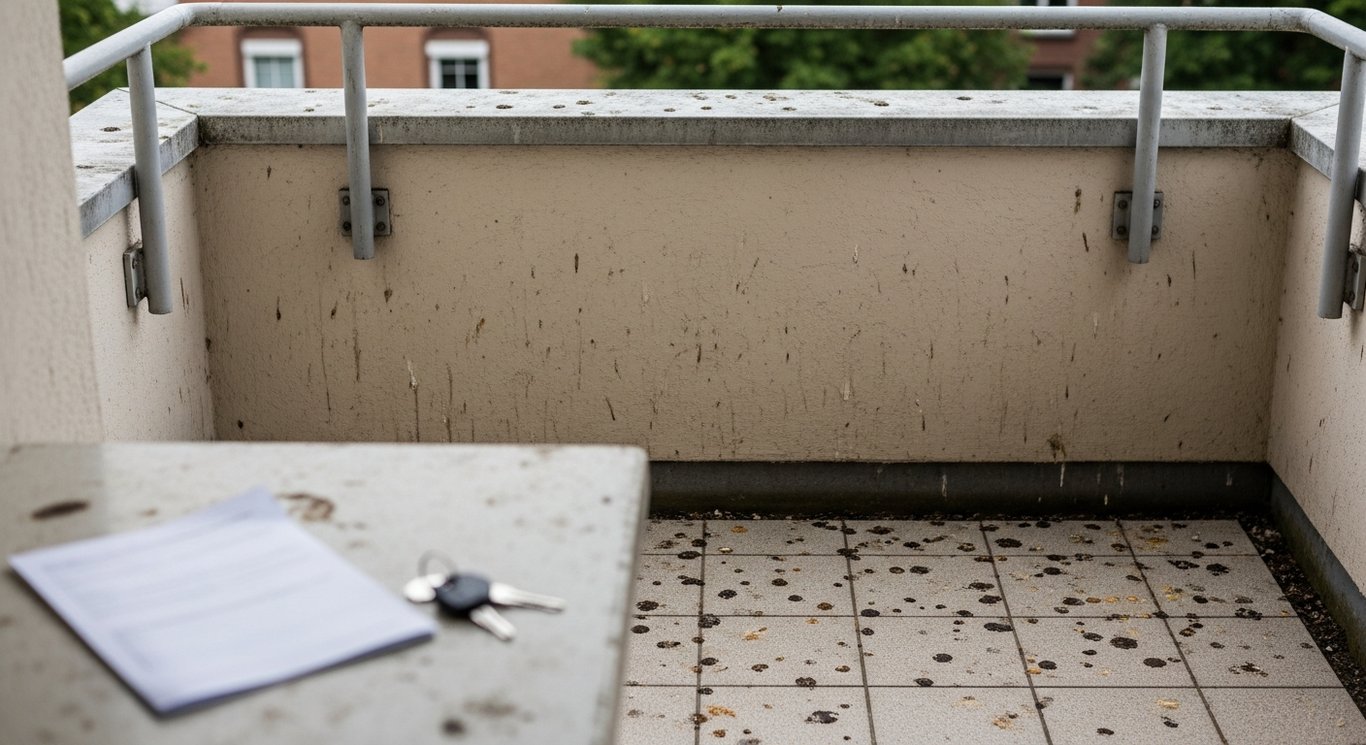 Mietrecht: Mietminderung und Pflichten bei Taubenbefall