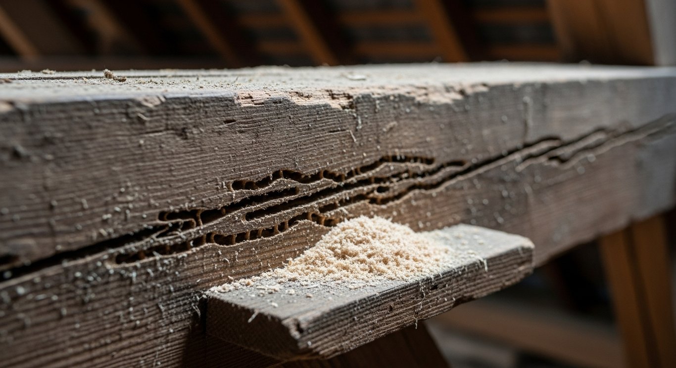 Rossameise erkennen: Gefahr für Holz & Gebälk