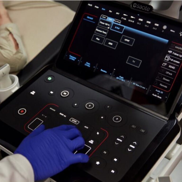 MyLab A50 in der klinischen Anwendung