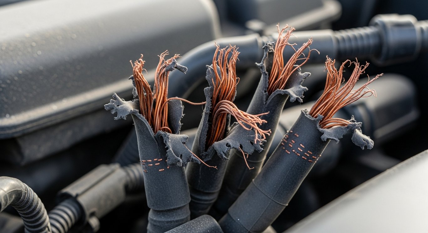 Kabelbiss am Auto: Marderschäden im Motorraum