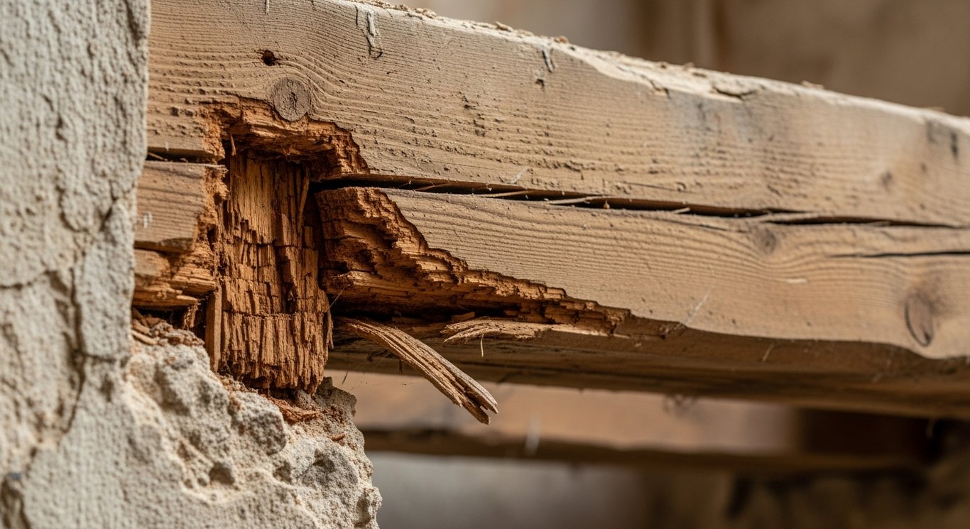 Schäden an Holz, Bausubstanz und Statik