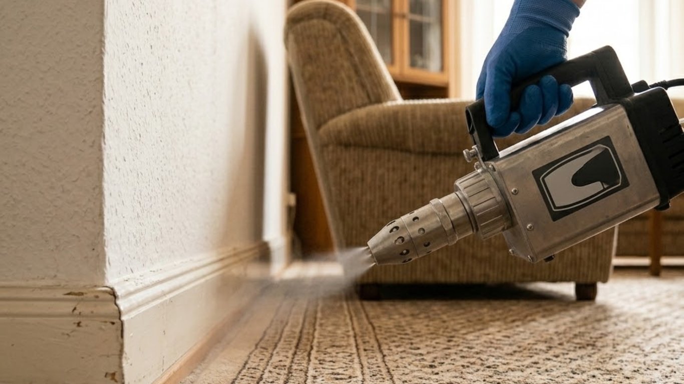 Professionelle Flohbekämpfung – Einsatz 3 in Dortmund
