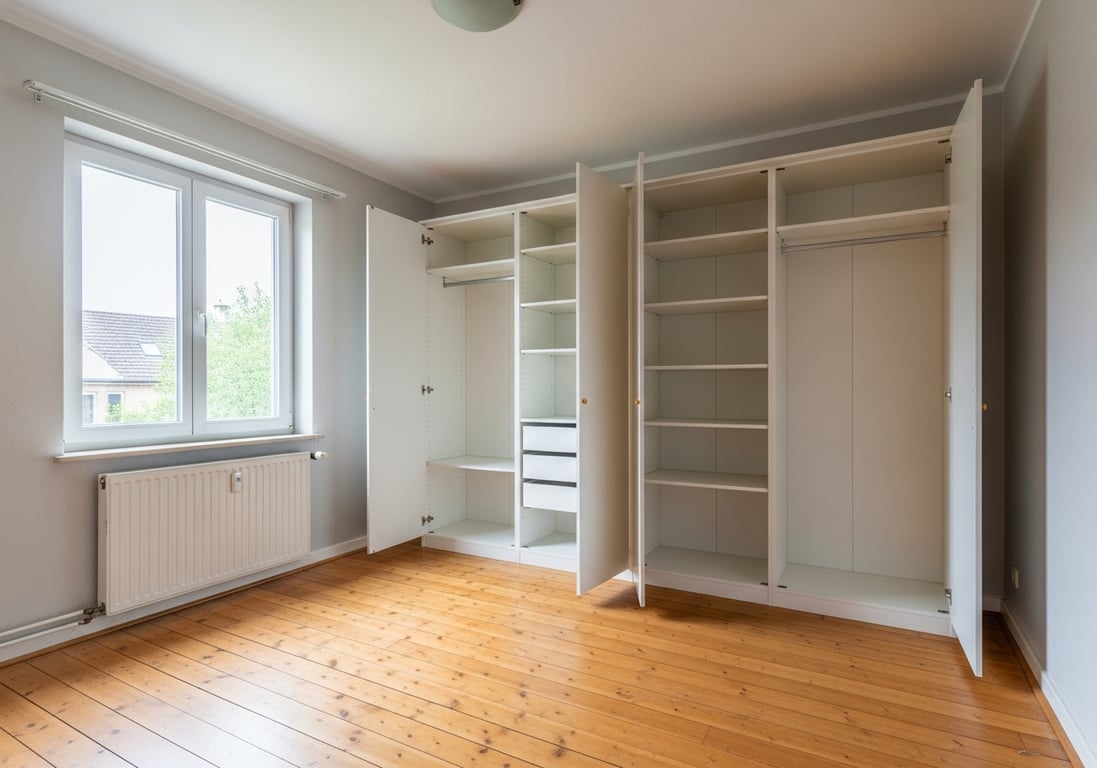 Zugestelltes Schlafzimmer – nachher, in Gelsenkirchen