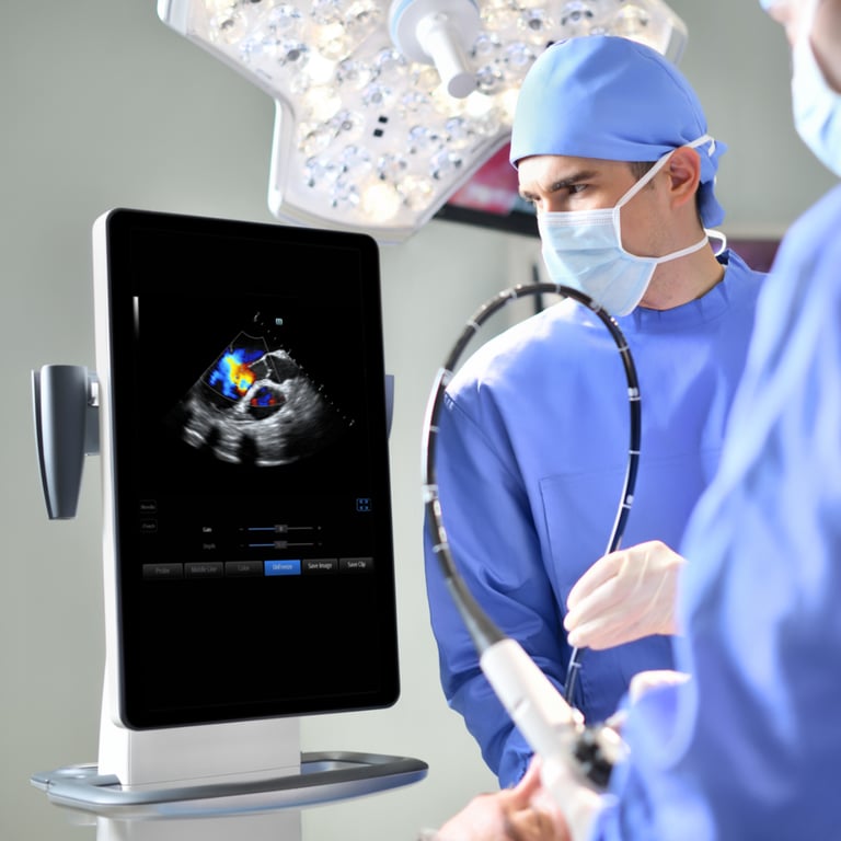 Mindray TE9 Touchscreen und Bedienfeld