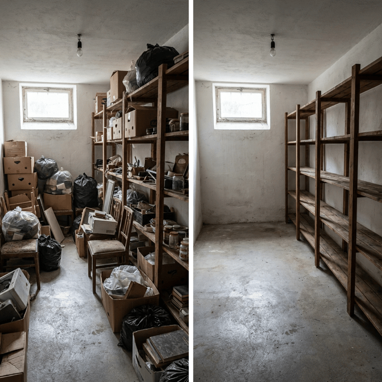 Messie-Wohnung & Entrümpelung in Dortmund — Vorher/Nachher