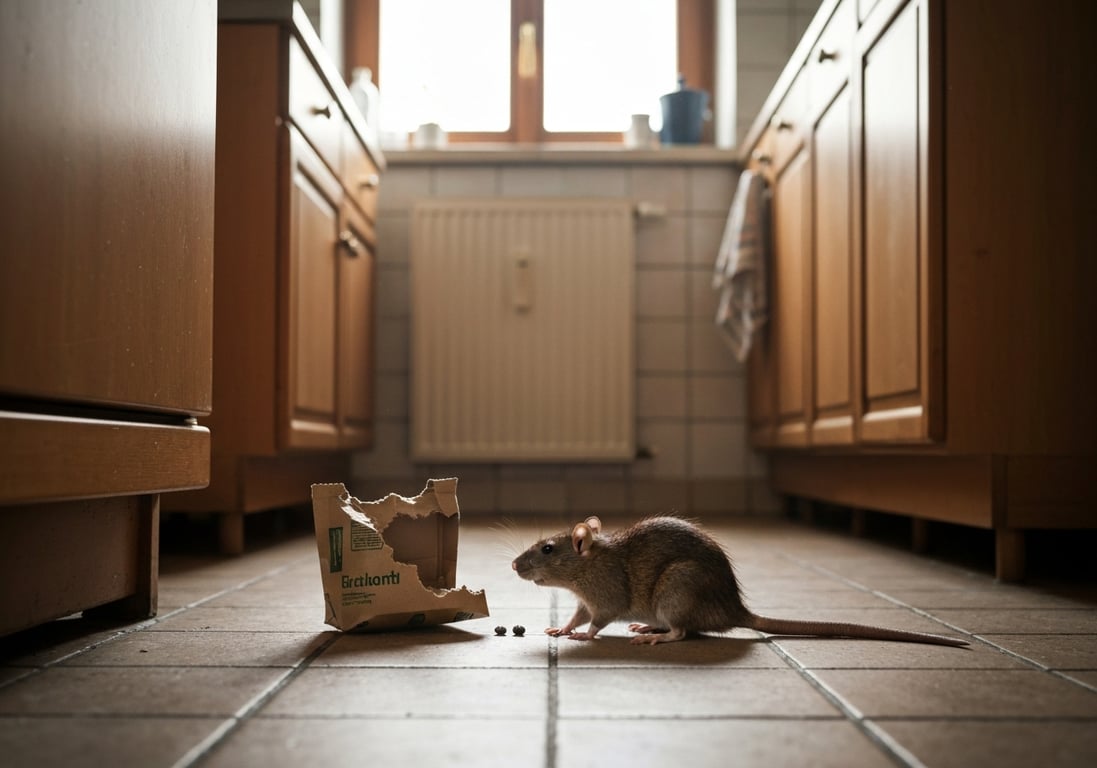 Ratte in der Küche – Befall in Dortmund