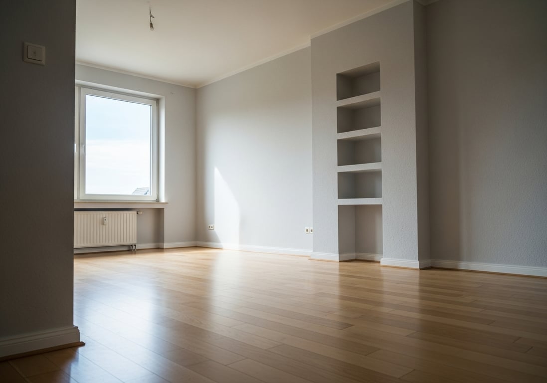 Vollgestelltes Wohnzimmer – nachher, in Gelsenkirchen