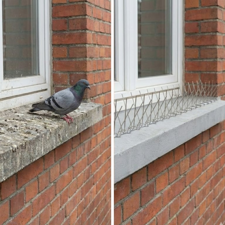 Zertifizierte Vogelabwehr und Fassadendesinfektion – Ergebnis in Dortmund