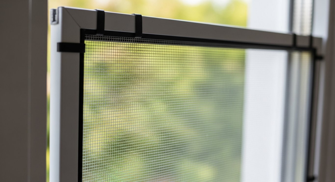 Hummeln vom Fenster fernhalten: Insektengitter