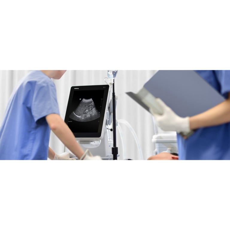 Mindray TE5 klinischer Einsatz Regionalanästhesie MSK