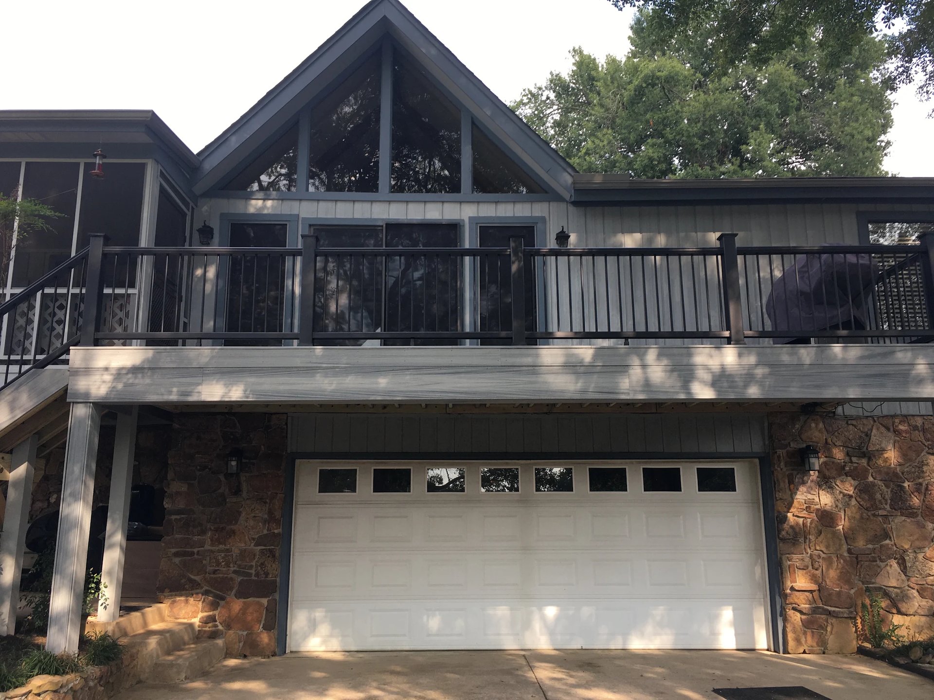 Multi-Level Trex Composite Deck