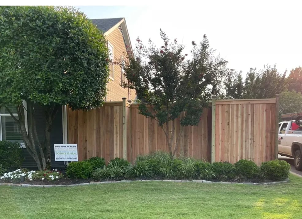 Side Yard Privacy Fence