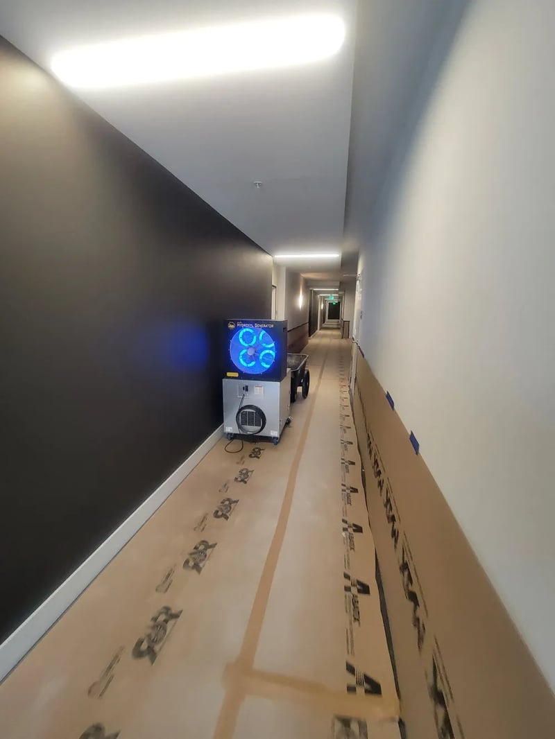 Odor source testing and indoor air quality diagnostics