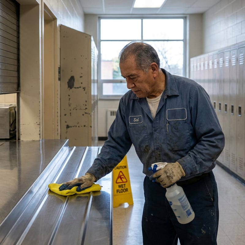Professional day care cleaning