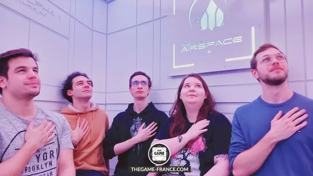 record escape game mission spatiale