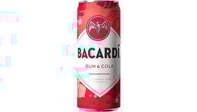 Bacardi rum &cola