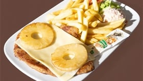 Hawaii schnitzel menu