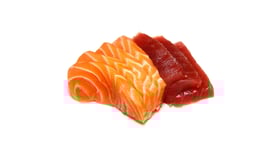 SAKE & MAGURO SASHIMI (7 stuks)