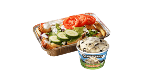 Kapsalon döner groot met Ben & Jerry's 100ml
