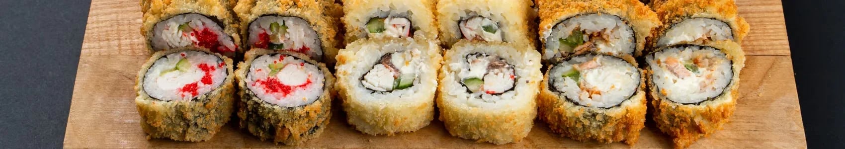 Gefrituurde sushi