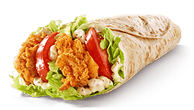 Cheese chickenwrap