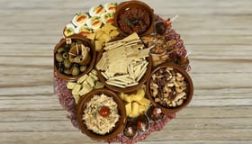 Tapasplank 6 personen met 18 luxe hapjes