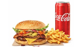 Bacon Boss Burger menu