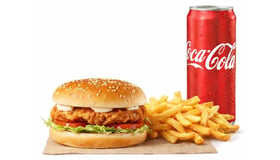 Spicy Crispy Chicken Filet Burger menu