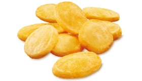 Kleine portie aardappelschijfjes