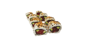 Spicy maguro roll(4 stuks)