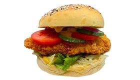 Broodje kipburger deluxe