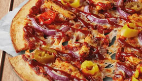 BBQ Hot & Spicy Pizza