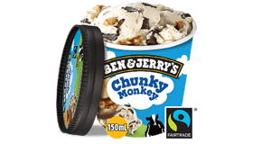 43. Ben & Jerry's Chunky Monkey 500ML