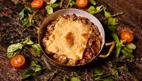 Champignons gratiné