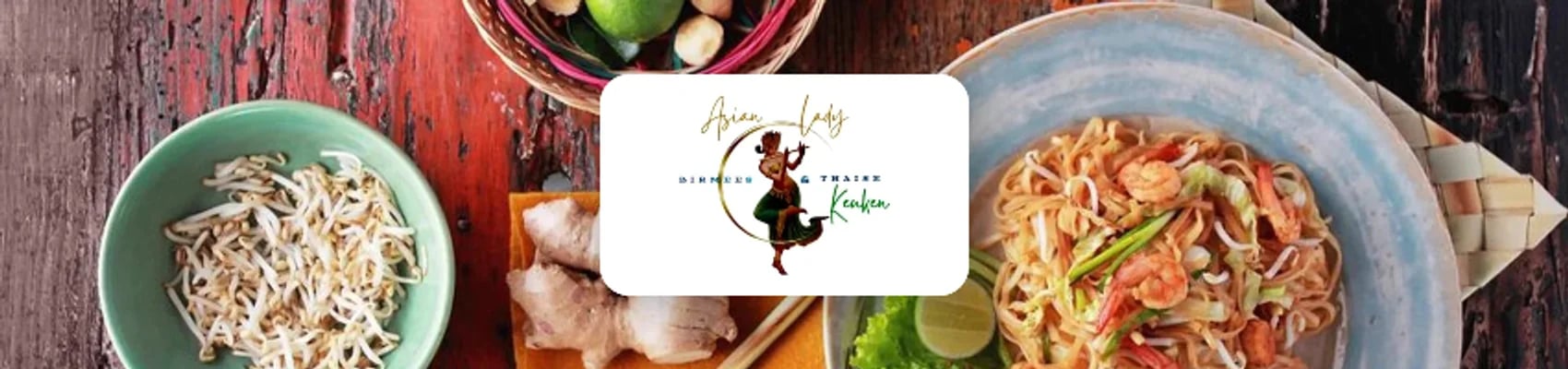 Asian Lady Birmese Thaise Keuken