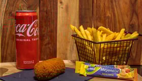 Rundvleeskroket Van Dobben menu